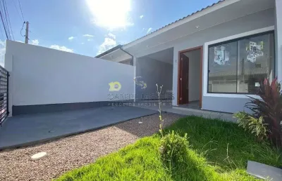 Casa com 3 dormitórios, sendo 1 suíte à venda, 95 m² por r$ 430.000 - forquilhas - são josé/sc