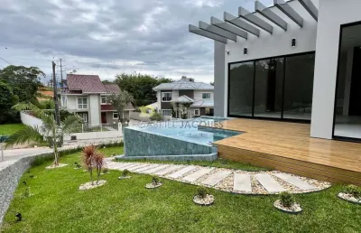 Casa de altissimo padrão a venda no bairro pedra branca- palhoça, sc