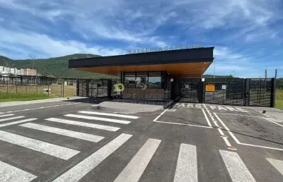 Terreno em condomínio fechado à venda, 300 m² por r$ 1.200.000 - pedra branca - palhoça/sc