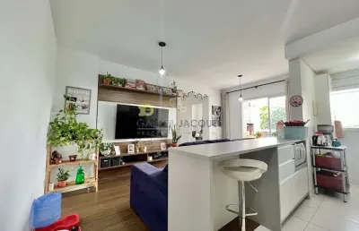 Apartamento com 2 dormitórios à venda, 62 m² por r$ 380.000,00 - caminho novo - palhoça/sc