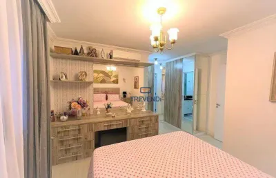 Apartamento com 2 dormitórios à venda, 113 m² por r$ 1.399.000,00 - cristo rei - curitiba/pr