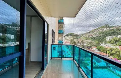 Apartamento à venda, 3 quartos, 1 suíte, 2 vagas, várzea - teresópolis/rj