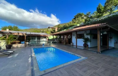 Casa de alto padrão à venda, 225 m² por r$ 1.750.000 - albuquerque - teresópolis/rj - cod 3300