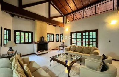 Casa em condomínio à venda, 4 quartos, 2 suítes, 6 vagas, quebra frascos - teresópolis/rj