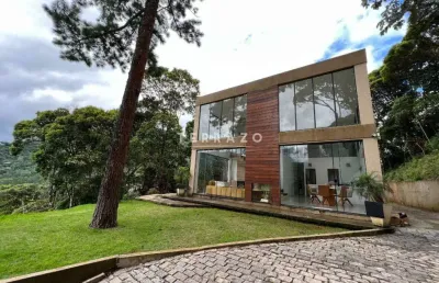 Casa em condomínio à venda, 5 quartos, 3 suítes, comary - teresópolis/rj