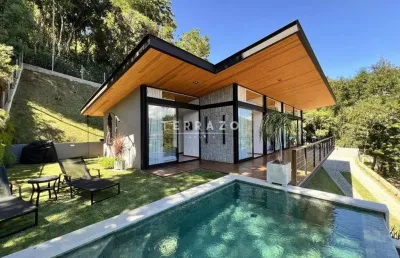 Casa em condomínio à venda, 3 quartos, 1 suíte, 3 vagas, albuquerque - teresópolis/rj