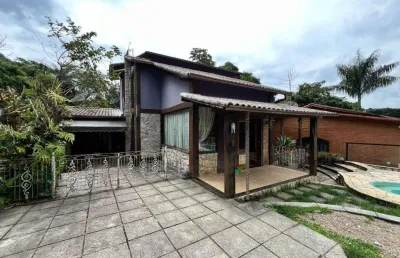 Casa em condomínio à venda, 3 quartos, 3 suítes, 4 vagas, limoeiro - guapimirim/rj