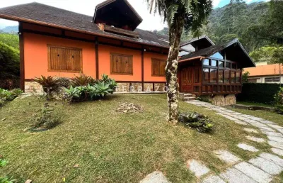 Casa à venda, 5 quartos, 3 suítes, 4 vagas, parque do ingá - teresópolis/rj
