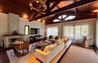 Casa em condomínio à venda, 6 quartos, 4 suítes, 4 vagas, quebra frascos - teresópolis/rj