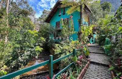 Casa em condomínio à venda, 4 quartos, 3 suítes, 2 vagas, carlos guinle - teresópolis/rj