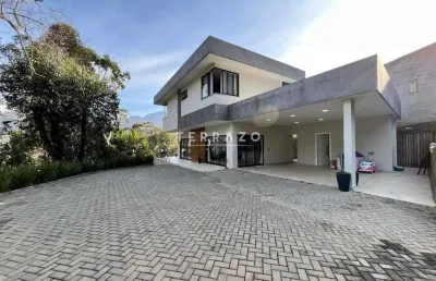 Casa em condomínio à venda, 3 quartos, 3 suítes, 4 vagas, parque do imbui - teresópolis/rj