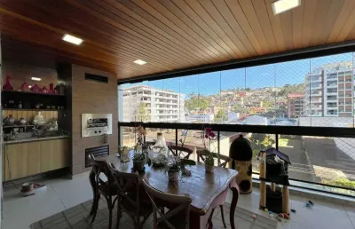 Apartamento à venda, 4 quartos, 4 suítes, 3 vagas, agriões - teresópolis/rj