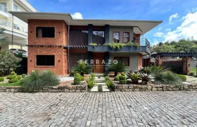 Casa em condomínio à venda, 4 quartos, 4 suítes, 3 vagas, panorama - teresópolis/rj