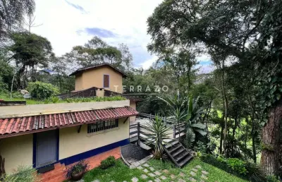 Casa à venda, 3 quartos, 1 suíte, 4 vagas, golfe - teresópolis/rj