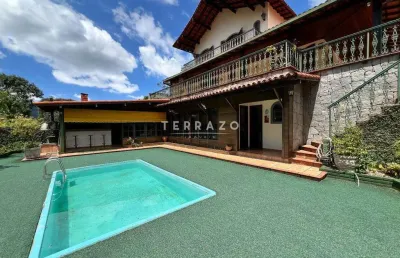Casa à venda, 4 quartos, 2 suítes, 6 vagas, bom retiro - teresópolis/rj
