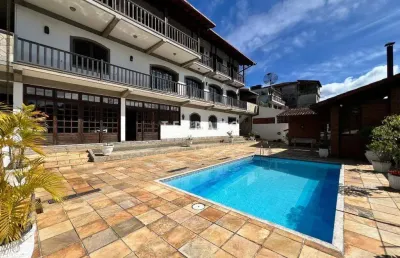 Casa à venda, 6 quartos, 3 suítes, 4 vagas, tijuca - teresópolis/rj