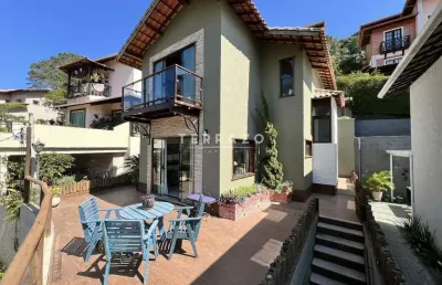 Casa em condomínio para aluguel, 3 quartos, 1 suíte, 2 vagas, vargem grande - teresópolis/rj