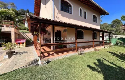 Casa à venda, 1 suíte, 3 vagas, araras - teresópolis/rj