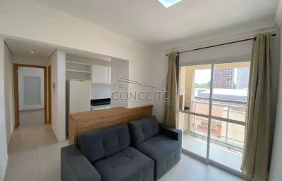 Apartamento para locação no edifício dolce vita com 46 m² | 1 dormitório com armário e 1 vaga de garagem.