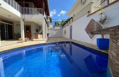 Sobrado para locação no condomínio terras de piracicaba ii com 299 m² | 3 dormitórios, sendo 1 suíte e 4 vagas de garagem