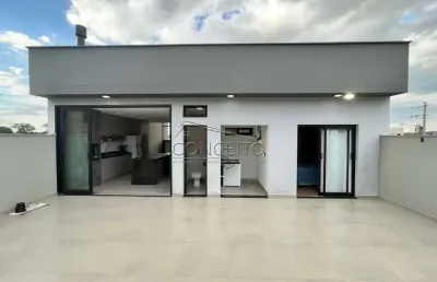 Sobrado à venda no condomínio soleil piracicaba com 162 m² | 3 dormitórios, sendo 1 suíte e 4 vagas de garagem.