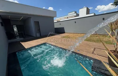 Casa térrea recém construída à venda no condomínio residencial ágape com 151,83 m² | 3 dormitórios, sendo 1 suíte e 2 vagas de garagem.