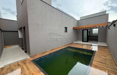 Casa térrea à venda no condomínio soleil piracicaba com 154 m² | 3 dormitórios, sendo 1 suíte e 4 vagas de garagem.