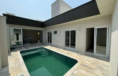 Casa térrea à venda no condomínio soleil piracicaba com 159m² | 3 suítes e 4 vagas de garagem.