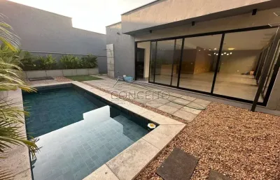 Sobrado à venda no condomínio reserva do engenho com 329m² | 4 suítes sendo 3 com closet e 4 vagas de garagem.