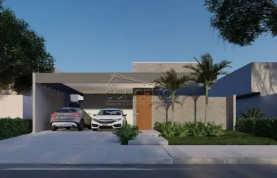 Casa térrea em construção à venda no condomínio belmonte piracicaba com 137 m² | 3 suítes e 4 vagas de garagem