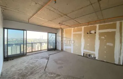 Sala comercial à venda no edifício splendor office com 76 m² | sala com sacada, 2 banheiros e 2 vagas de garagem.