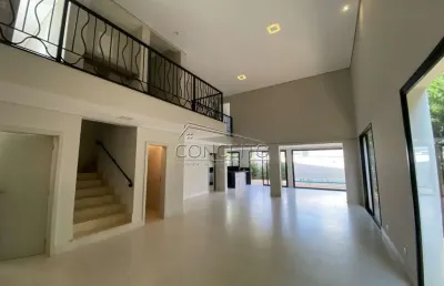 Sobrado à venda no condomínio reserva do engenho com 298m² | 4 suítes e 4 vagas de garagem.