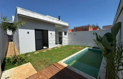 Casa recém construída no condomínio recanto do piracicamirim com 130 m² | 3 dormitórios, sendo 1 suíte e 2 vagas de garagem cobertas.