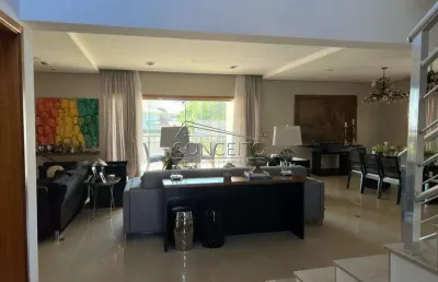 Sobrado à venda no condomínio residencial monte alegre com 500 m² | 4 suítes, sendo 1 com closet e hidro e 3 vagas de garagem