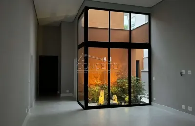 Casa térrea no condomínio residencial damha com 195 m² | 3 suítes e 2 vagas cobertas.