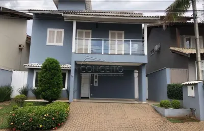 Sobrado à venda no condomínio residencial village des lions com 275 m² | 3 dormitórios, sendo 1 suíte e 2 vagas cobertas.