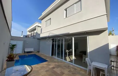 Sobrado à venda no condomínio residencial villa d'áquila com 307m² | 4 dormitórios sendo 3 suítes e 4 vagas de garagem.