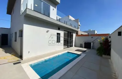 Sobrado para locação no condomínio residencial park unimep taquaral com 172 m² | 3 dormitórios, sendo 1 suíte e 4 vagas de garagem, sendo 2 cobertas.