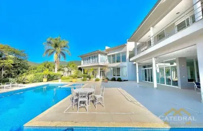 Casa com 6 dormitórios à venda, 1000 m² por r$ 12.800.000,00 - chácara malota - jundiaí/sp