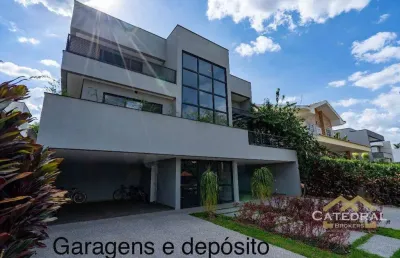 Casa com 5 dormitórios à venda, 486 m² por r$ 3.699.000,00 - loteamento reserva da serra - jundiaí/sp
