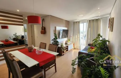 Apartamento com 2 dormitórios à venda, 54 m² por r$ 405.000,00 - retiro - jundiaí/sp