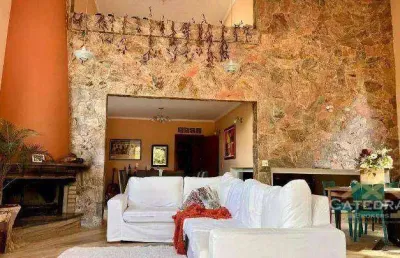 Casa com 3 dormitórios, 450 m² - venda por r$ 3.300.000,00 ou aluguel por r$ 11.500,00/mês - chácara malota - jundiaí/sp