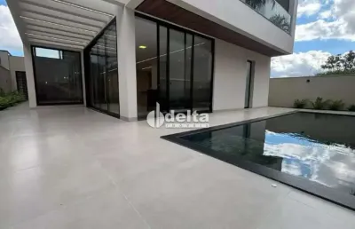 Casa em condomínio disponível para locação no bairro jardim sul em uberlândia-mg