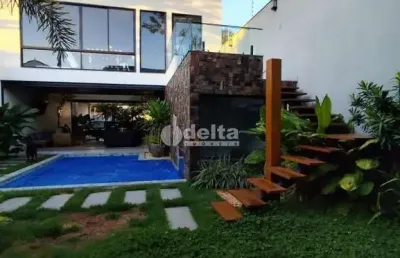 Casa residencial disponível para locação e venda no bairro jardim karaíba em uberlândia-mg