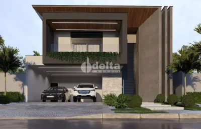Casa no condomínio golden village para venda em uberlândia-mg