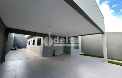 Casa residencial com área gourmet disponível para venda no bairro laranjeiras em uberlândia-mg