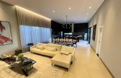 Casa no condomínio alphaville 1 disponível para venda em uberlândia-mg