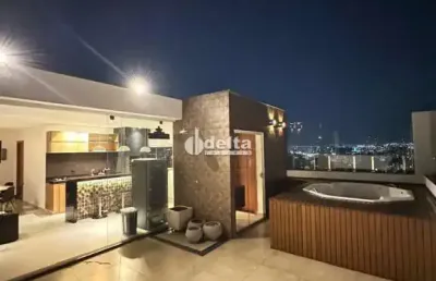 Cobertura disponível para venda no bairro tubalina em uberlândia-mg