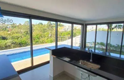 Excelente casa nova com  3 suites à venda, 275 m² condomínio portal san giovanni - itatiba/sp