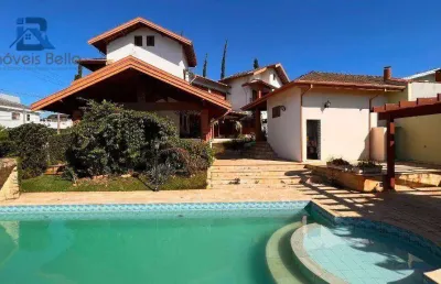 Casa com 4 dormitórios à venda, 500 m² por r$ 1.890.000,00 - condomínio itatiba country club - itatiba/sp
